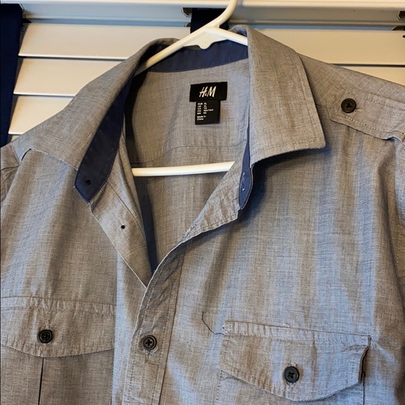 H&M Button Down Long-sleeve - Picture 3 of 3